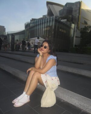 Aarushi Abrol Instagram - This song irl 🍨
#explore #explorpage #outfitinspo #gingham #trends #fashion #inspo #bangkok #trendingoutfits #potd #fyp #ootd #outfitoftoday #styling #fashioninspo