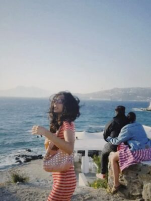 Aarushi Chib Instagram - day out & a night out in Greece hurt noone