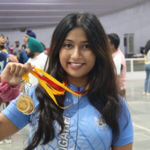 Aashna Juyal Instagram - Gold in the bag! 🏅 Thrilled to win in the senior-most women’s category at the Chandigarh State Roller Skating Championship and now gearing up to represent Chandigarh at the nationals! 

Huge thanks to my incredible coach Rahul Mittal for guiding and pushing me every step of the way. This journey is just getting started, and I can’t wait to make everyone proud on the bigger stage! 💪✨ 

#RoadToNationals #ChandigarhPride #ThankYouCoach #explore #explorepage #explorepage✨ #fypage #fyp #fypシ #instagood #instalike #instadaily #instamood #aashnaunnie #aashna #skating