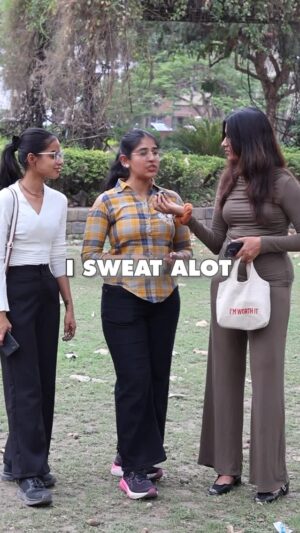 Aashna Juyal Instagram - Summer struggles are real, Chandigarh! 🥵
From sweaty faces to smudged makeup — I hit the streets of Chandigarh to ask people about their biggest summer beauty woes 🌞💄
Do their answers match yours? 👀
Stay tuned for Part 2 where I reveal my ultimate fix for that flawless summer look! ✨

.
#ad #explore #fyp #beauty #makeup #lifestyle #voxpop #chandigarh #summermakeup #makeuphacks #beautyreels #summermakeuplook #glowymakeuplook #reel #collab #trending #viral