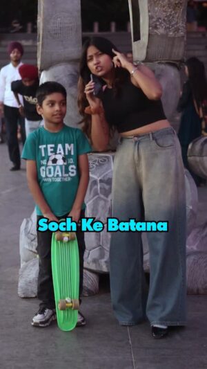 Aashna Juyal Instagram - Gen-alpha are going on next level

#explore #fyp #rizz #flirt #aashna #viral #trend #comedy #funnyvideos #relationship