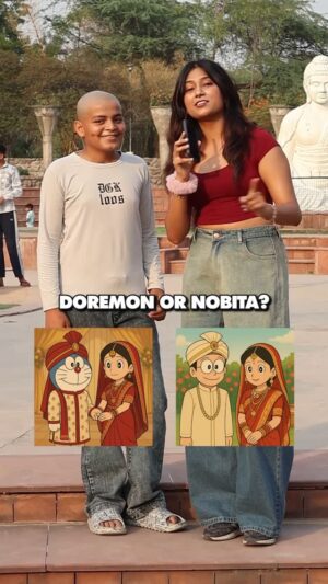 Aashna Juyal Instagram - 🍒Doraemon vs Nobita, who’s should Shizuka marry?👹🎀||Not letting Strangers Speak🙃🙃 ♥𝐀𝐚𝐬𝐡𝐧𝐚 𝐔𝐧𝐧𝐢𝐞♥

#explore #explorepage #explorepage✨ #reels #reelsinstagram #reelsindia #delhi #chandigarh #cricketlover #trendingreels #trending #viralreels #viral #voxpop #aashna #relation #btsmemes #blackpink #maidaan #messi #ronaldo #aashna #aashnaunnie #aashnajuyal #cheat #money #shinchan #friends #doraemon #nobita #shizuka