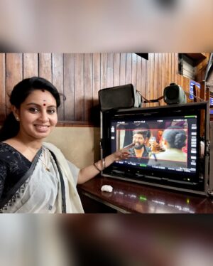 Abhinaya Instagram - @panimovie #pani  #shooting