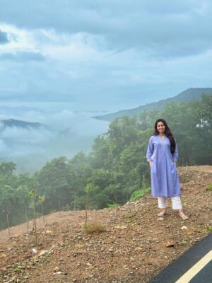 Abhinaya Instagram - Between the trees and the clouds, I found a little more of me.