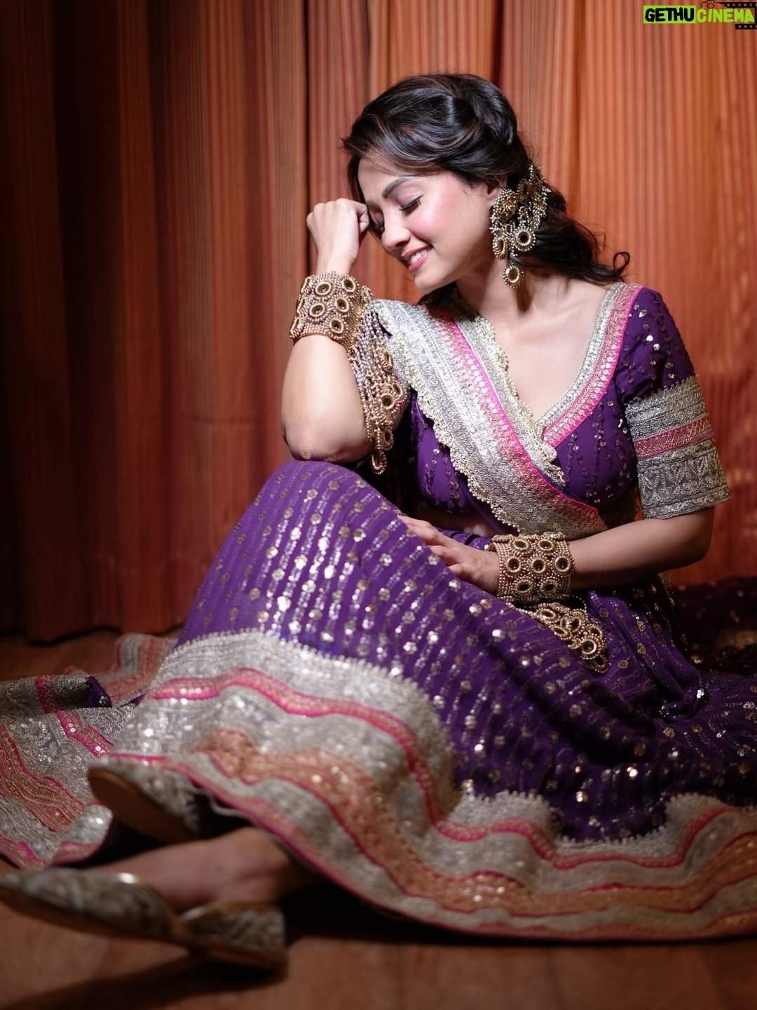 Adaa Khan - 189.1K Likes - 💜	“One magical Navratri night in Bikaner 💃 Grateful for all the Love ,Warmth & Energy ✨”💜

.
 📸 :- @rbdigital07 
💃🏻 :- @nidhikurda 
💍 :- @vaidaan.official