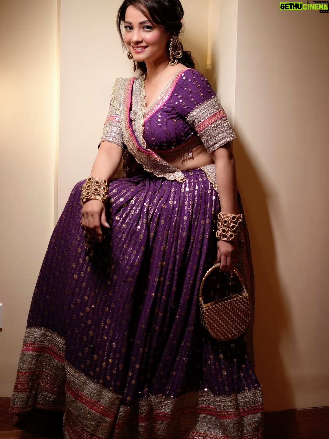 Adaa Khan - 189.1K Likes - 💜	“One magical Navratri night in Bikaner 💃 Grateful for all the Love ,Warmth & Energy ✨”💜

.
 📸 :- @rbdigital07 
💃🏻 :- @nidhikurda 
💍 :- @vaidaan.official