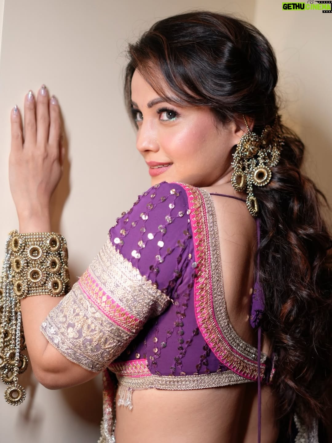 Adaa Khan - 189.1K Likes - 💜	“One magical Navratri night in Bikaner 💃 Grateful for all the Love ,Warmth & Energy ✨”💜

.
 📸 :- @rbdigital07 
💃🏻 :- @nidhikurda 
💍 :- @vaidaan.official