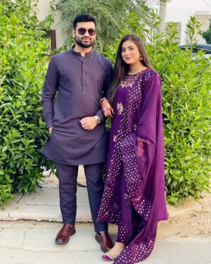 Afreen Burney Instagram - Eid with my personal Chandšā¤ļøš @abdul.ahad_x
MaShaAllah š„¹āØ
#afreenburney #eidmubarak #eid #instagram #instagood #instadaily #love #couple #ootd #blogger