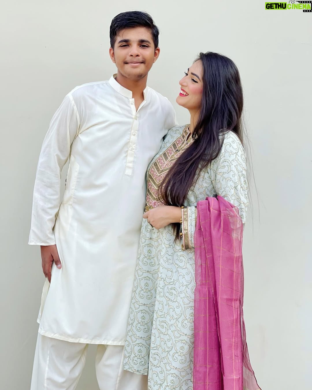 Afreen Burney - 3.2K Likes - Happy Birthday to my Baby @rohaanzahid66 🥹💖 You are my Pride, Joy, Love and everything my cheekuu🐣❤️ I loved you even before you were born, I remember  praying to Allah for a brother, I remember holding little you in my arms 🥺💗 now you are taller and stronger than me MaShaAllah and i love it🥰I can’t believe you just turned 16, Time truly flies😩
I wish you all the success, happiness, love and a long healthy life meri jaan😘 
Love you Always and Forever🥹💓