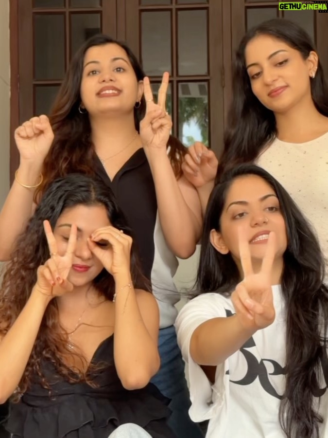 Ahana Kumar - 501.8K Likes - For a brief 13 days in 10 years, the 4 of us get to be in our TWENTIES together ☺️ Hansu stepped into her twenties 12 days ago and I step out of it tomorrow! 🥲
The next time the 4 of us get to be in the same age window is 10 years later when Hansu would be 30 and I would be 39 🙃

#life 🙂‍↔️🤍
