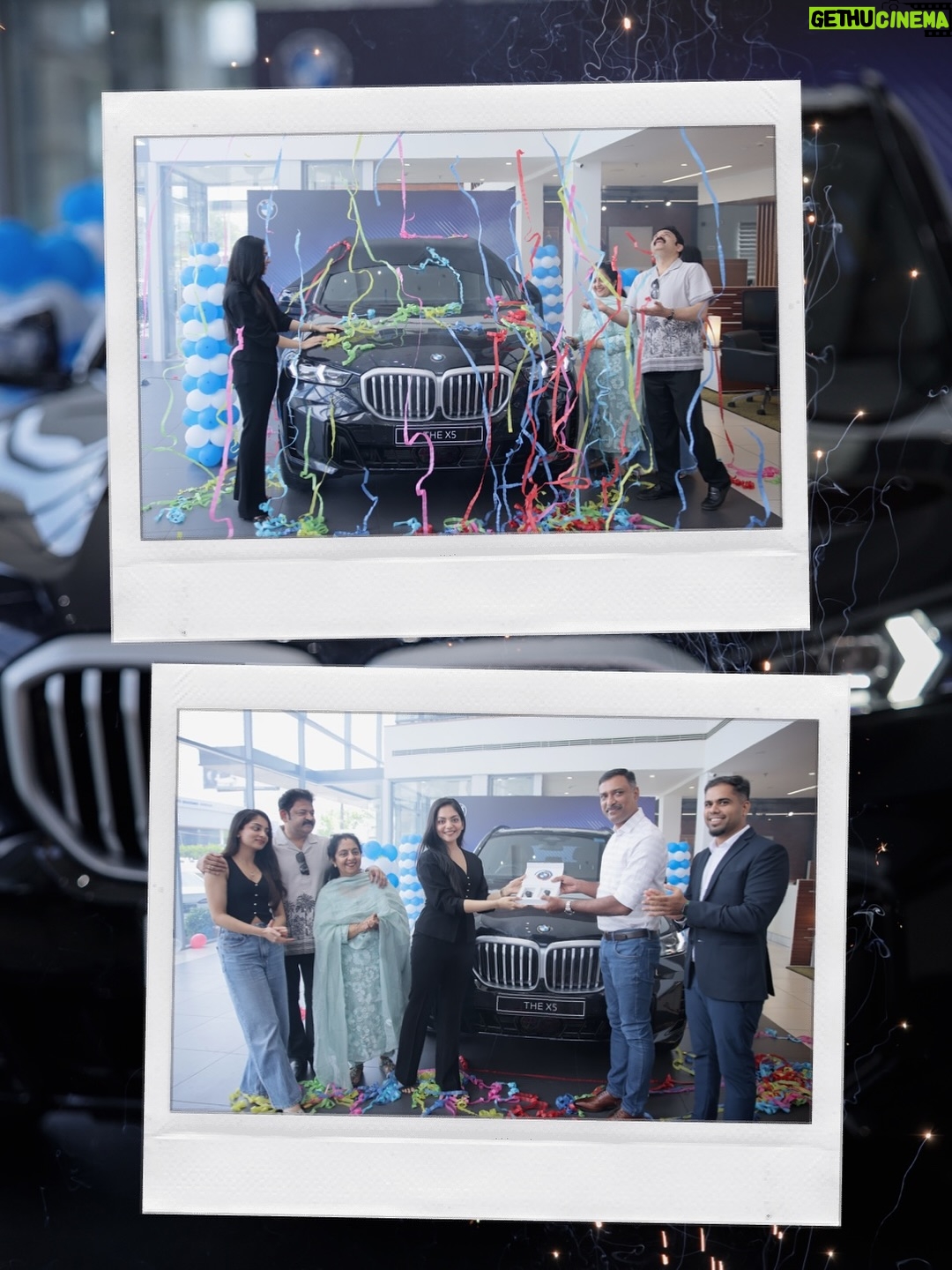 Ahana Kumar - 427.4K Likes - Was a bit too sad about leaving my 20s and stepping into my 30s. So got myself a not so little present for some birthday cheer! 😊🫶🏻 HELLO 30 ... maybe just maybe I am ready to say Hello to You! 🙂‍↔️😎

#BMWX5 #MSport40i 😬🖤

Thankyou Acha & Amma for never telling me what to do or what not to do. Thankyou for letting me explore and experience life on my terms and for truly giving me wings and the wind to fly out high. You’re the reason for everything! ❤️

Thankyou Universe for putting it all in place and making things I haven’t dreamt about, come true ✨

#Hello30 #BirthdayPresent #FromMeToMe 💫

Shot by @_mathews_photography 🤍