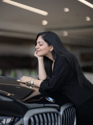 Ahana Kumar Instagram - Was a bit too sad about leaving my 20s and stepping into my 30s. So got myself a not so little present for some birthday cheer! 😊🫶🏻 HELLO 30 ... maybe just maybe I am ready to say Hello to You! 🙂↔️😎
#BMWX5 #MSport40i 😬🖤
Thankyou Acha & Amma for never telling me what to do or what not to do. Thankyou for letting me explore and experience life on my terms and for truly giving me wings and the wind to fly out high. You’re the reason for everything! ❤️
Thankyou Universe for putting it all in place and making things I haven’t dreamt about, come true ✨
#Hello30 #BirthdayPresent #FromMeToMe 💫
Shot by @_mathews_photography 🤍