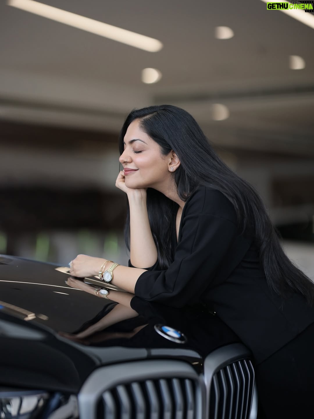 Ahana Kumar - 427.4K Likes - Was a bit too sad about leaving my 20s and stepping into my 30s. So got myself a not so little present for some birthday cheer! 😊🫶🏻 HELLO 30 ... maybe just maybe I am ready to say Hello to You! 🙂‍↔️😎

#BMWX5 #MSport40i 😬🖤

Thankyou Acha & Amma for never telling me what to do or what not to do. Thankyou for letting me explore and experience life on my terms and for truly giving me wings and the wind to fly out high. You’re the reason for everything! ❤️

Thankyou Universe for putting it all in place and making things I haven’t dreamt about, come true ✨

#Hello30 #BirthdayPresent #FromMeToMe 💫

Shot by @_mathews_photography 🤍
