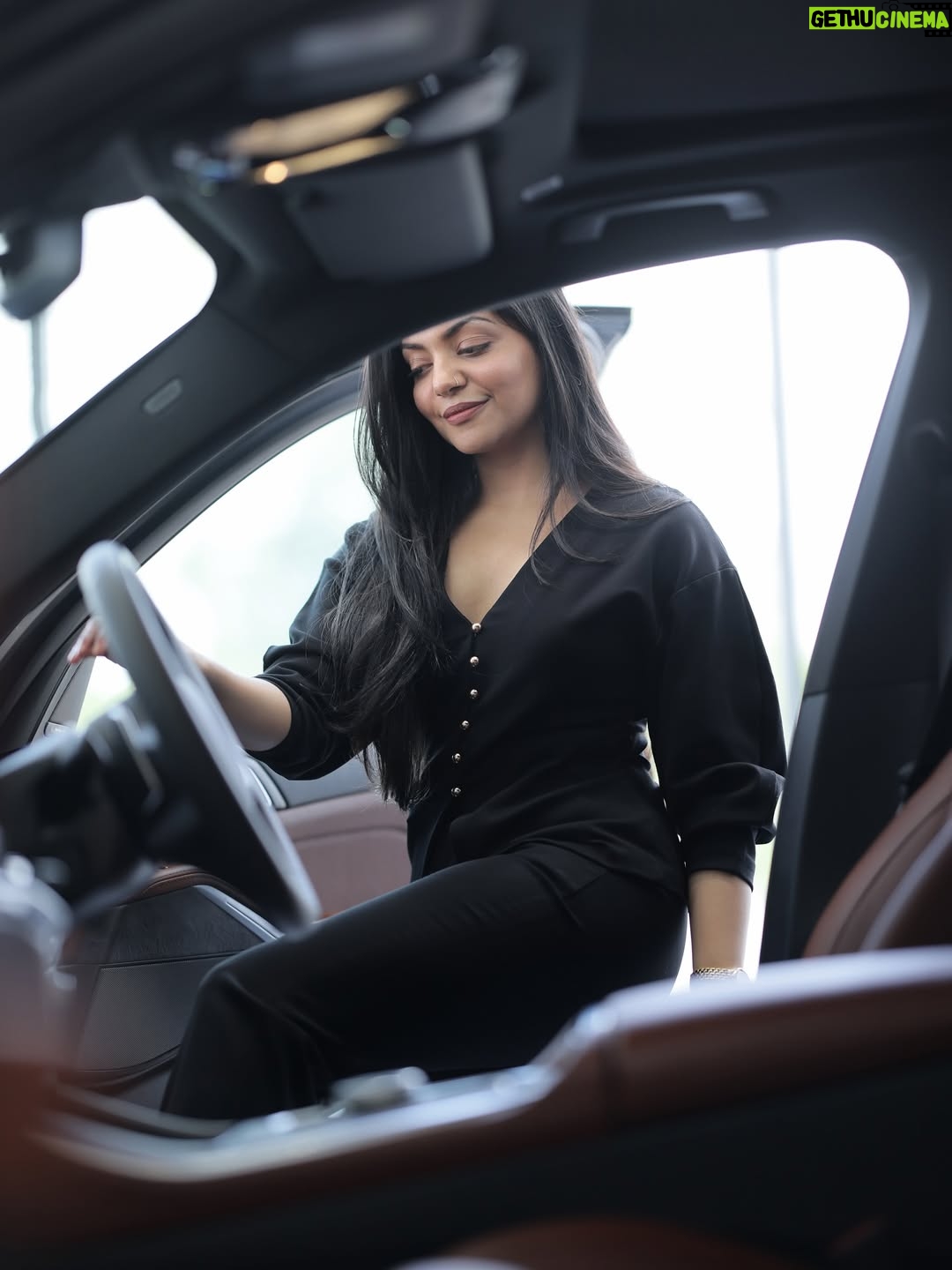 Ahana Kumar - 427.4K Likes - Was a bit too sad about leaving my 20s and stepping into my 30s. So got myself a not so little present for some birthday cheer! 😊🫶🏻 HELLO 30 ... maybe just maybe I am ready to say Hello to You! 🙂‍↔️😎

#BMWX5 #MSport40i 😬🖤

Thankyou Acha & Amma for never telling me what to do or what not to do. Thankyou for letting me explore and experience life on my terms and for truly giving me wings and the wind to fly out high. You’re the reason for everything! ❤️

Thankyou Universe for putting it all in place and making things I haven’t dreamt about, come true ✨

#Hello30 #BirthdayPresent #FromMeToMe 💫

Shot by @_mathews_photography 🤍