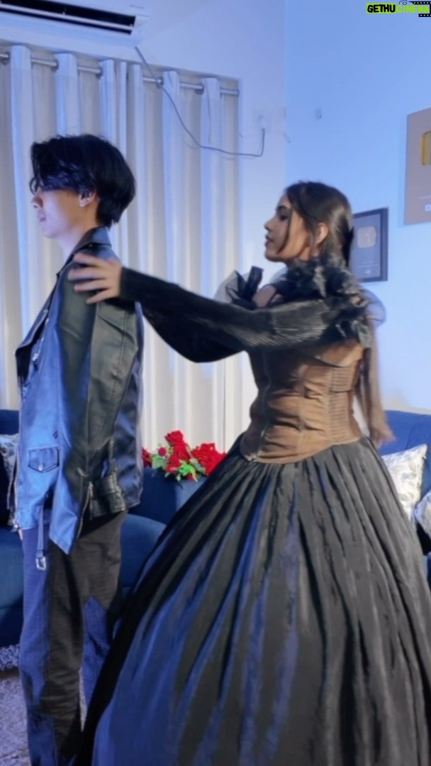 AiSh - 5.5K Likes - #pov You just have his black leather jacket now !! 🖤 link in bio !! #allright #blackleatherjacket