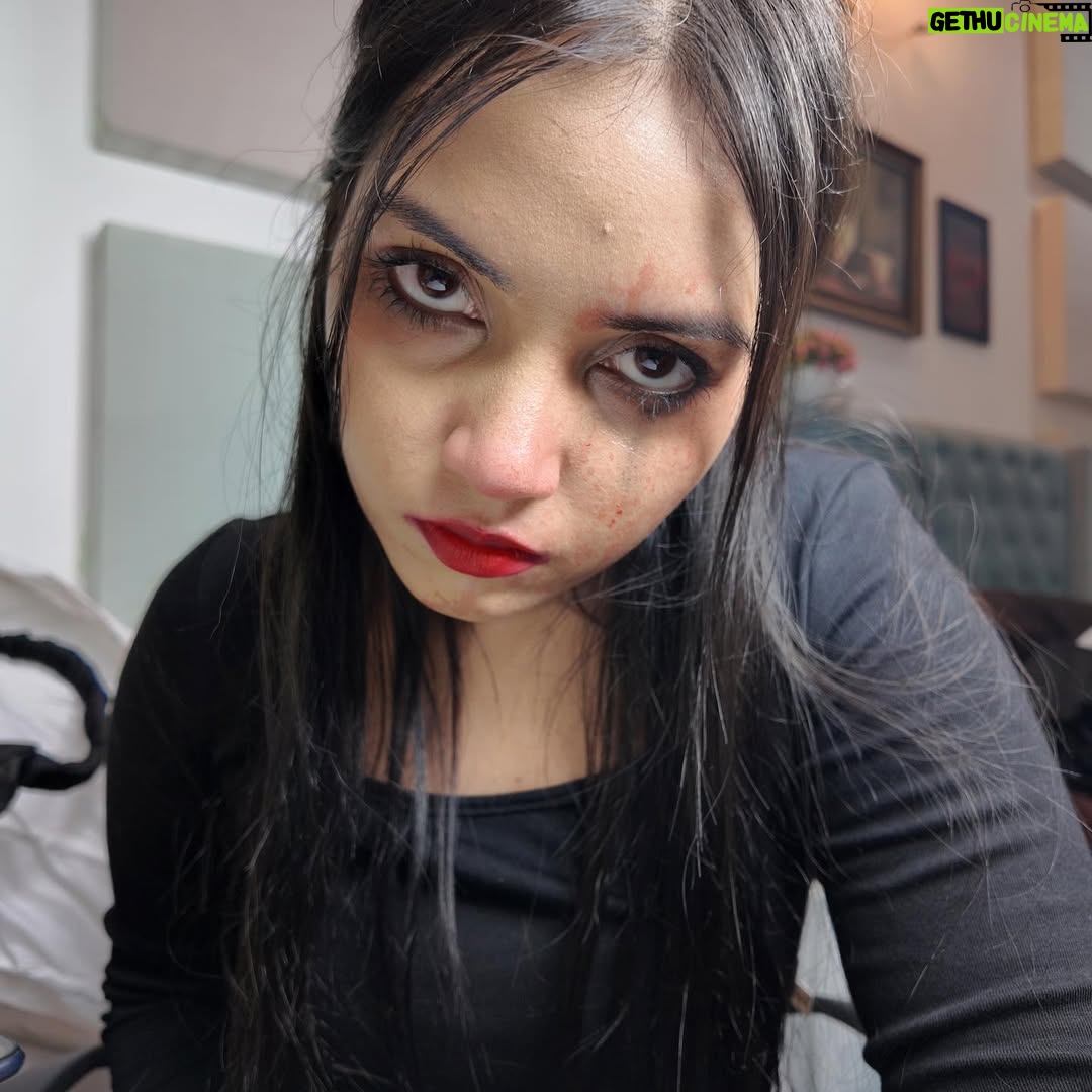 AiSh - 2K Likes - Halloween month = Bday month 🤷🏻‍♀️⚠️fake blood warning ⚠️ psycho Ki!!Er halloween makeup look ! #halloween #halloween2024