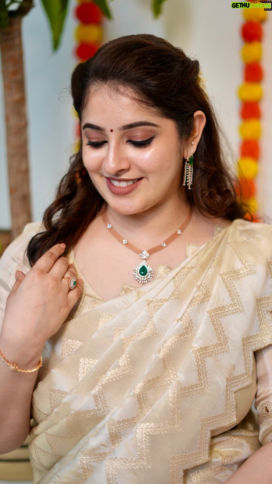 Aima Rosmy Sebastian - 44.9K Likes - 🌼 Cherishing Onam traditions with a touch of elegance from Meralda Jewels🌼