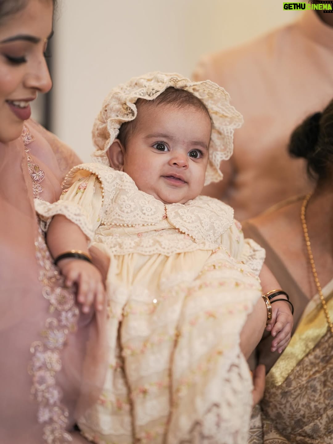 Aima Rosmy Sebastian - 105.1K Likes - Eleanor’s Baptism ! ❤️⛪️✝️
