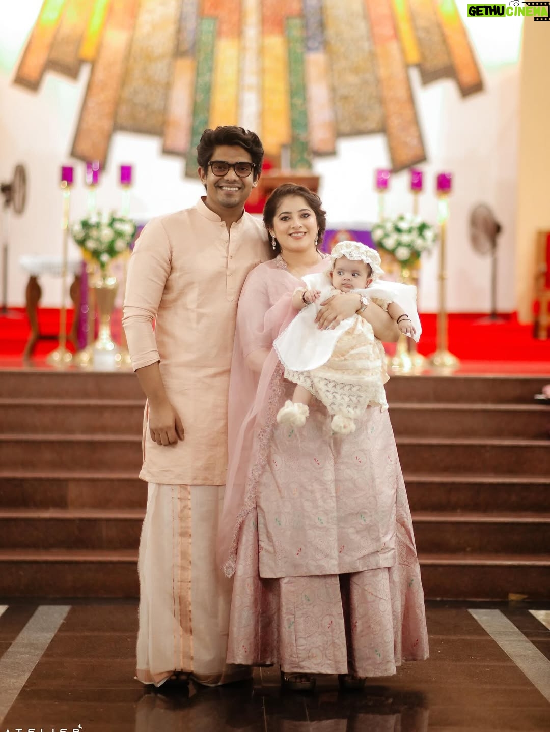 Aima Rosmy Sebastian - 105.1K Likes - Eleanor’s Baptism ! ❤️⛪️✝️