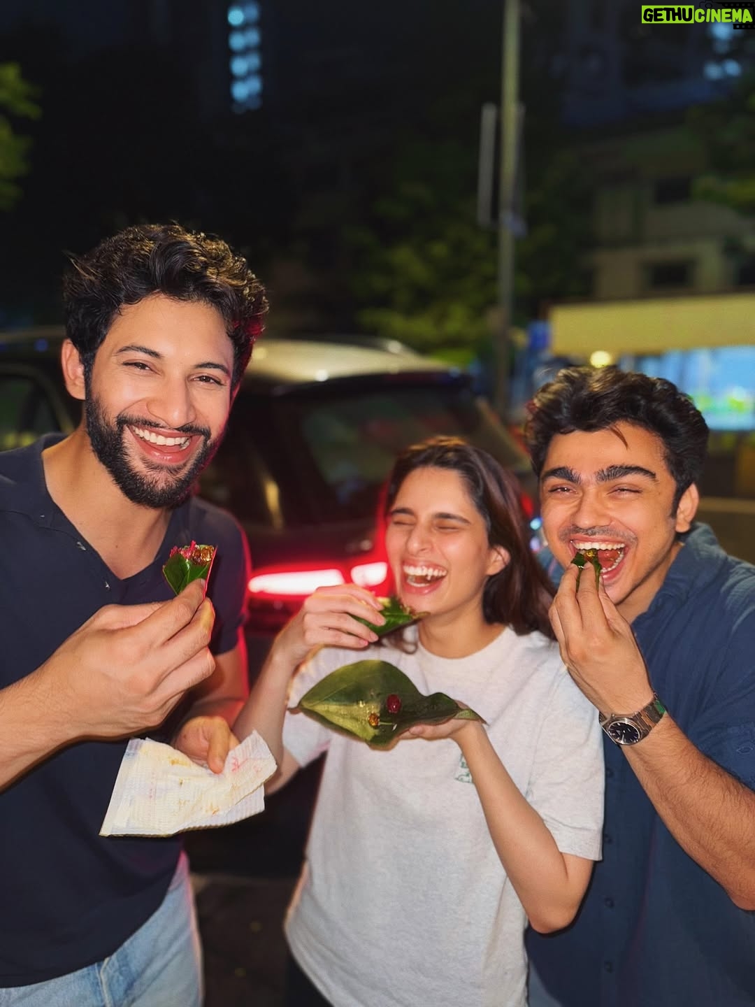 Aisha Ahmed - 280.7K Likes - Celebrating wins with paan at the panwadi with our boy @rohitsaraf ❤️ he’s killing it everywhere right now and we honestly can’t wait to watch the film on 2nd October!!! 🤌✨ #sunnysanskarikitulsikumari #sstk