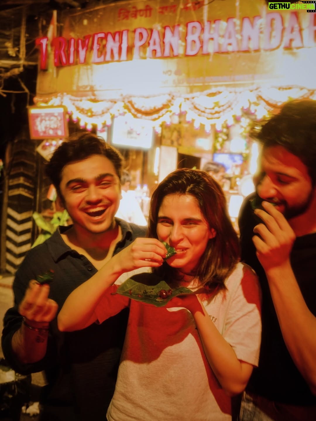 Aisha Ahmed - 280.7K Likes - Celebrating wins with paan at the panwadi with our boy @rohitsaraf ❤️ he’s killing it everywhere right now and we honestly can’t wait to watch the film on 2nd October!!! 🤌✨ #sunnysanskarikitulsikumari #sstk
