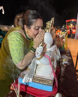 Akanksha Joshi Instagram - ॥ गणपती बाप्पा मोरया ॥ 🙏🏻