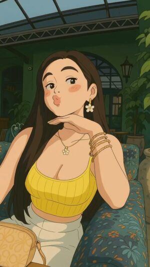 Akanksha Vij Instagram - Had to hop on the trend!!🥰😝🫶🏻
How cute are theseee???!!😩
.
.
.
.
(Chat GPT, AI, Ghibli Art, Trending reels, Trends, Viral Content, Ghibli Studio, Fyp, For You Page)