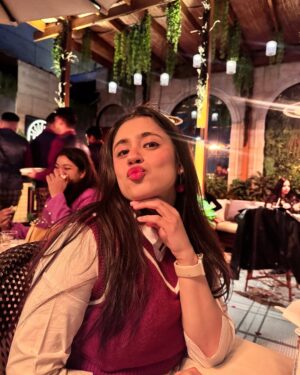 Akanksha Vij Instagram - Love a lil happy face on me!❤️🍒
.
.
.
.
.
#explore #viral #trending #ootd #outfits #outfitoftheday #photooftheday #photogram #newpost #fashion #fashionstyle #styleinspiration #beauty #streetstyle #winterfits #dinnerfit #luxuryoutfit
(Outfit Inspo, Fashion inspiration, Fashion Inspo, Explore more, Viral feed, style hacks, fun, photography, art)