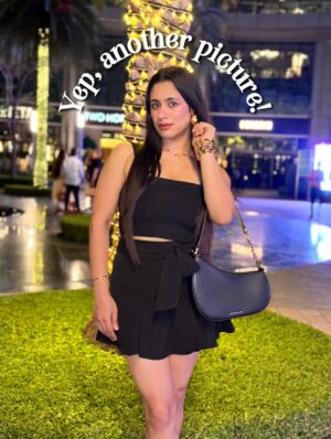 Akanksha Vij Instagram - Blacked out — in the best way. Good food, better mood. 🖤🍷
.
.
.
.
#OOTD #FashionDiaries #StyleInspo #WhatIWore #FoodieLife #LifeLately #ChicStyle #EverydayGlam #BlackOnBlack #StyleBlogger #WeekendMood #SipAndSavor #OutfitOfTheDay #LifestyleCreator #ContentWithStyle #MoodOfTheDay