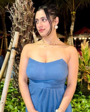 Akanksha Vij Instagram - Blue dress, bare skin, Bali breeze 🌴 — feeling a little Bonita 💙✨
#BonitaVibes #BaliDays #BlueDressMood #SunKissed #EffortlessBeauty #IslandLife #FeelingGood #ootd #outfitideas #exploremore #fyp #viral #traveldiaries #fashionblog