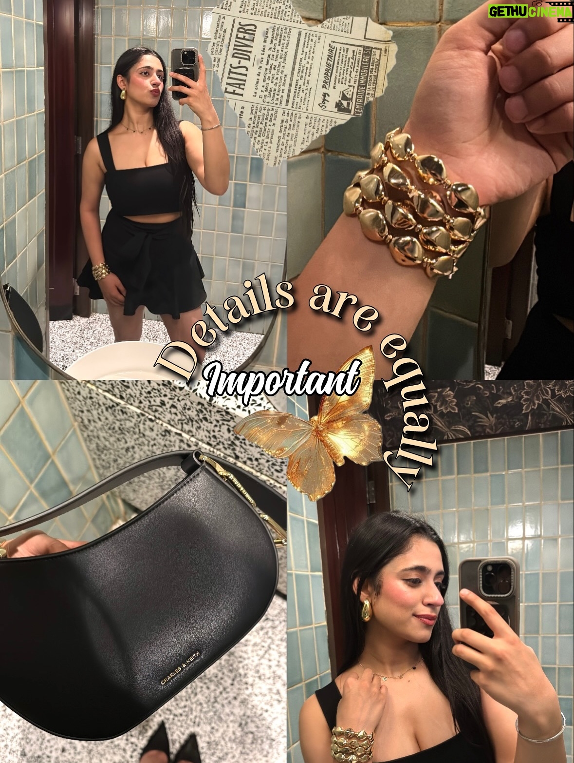Akanksha Vij - 313 Likes - Blacked out — in the best way. Good food, better mood. 🖤🍷
.
.
.
.
#OOTD #FashionDiaries #StyleInspo #WhatIWore #FoodieLife #LifeLately #ChicStyle #EverydayGlam #BlackOnBlack #StyleBlogger #WeekendMood #SipAndSavor #OutfitOfTheDay #LifestyleCreator #ContentWithStyle #MoodOfTheDay