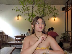 Akshita Instagram - 🥑 🧋= a very happy Akshita 🌻