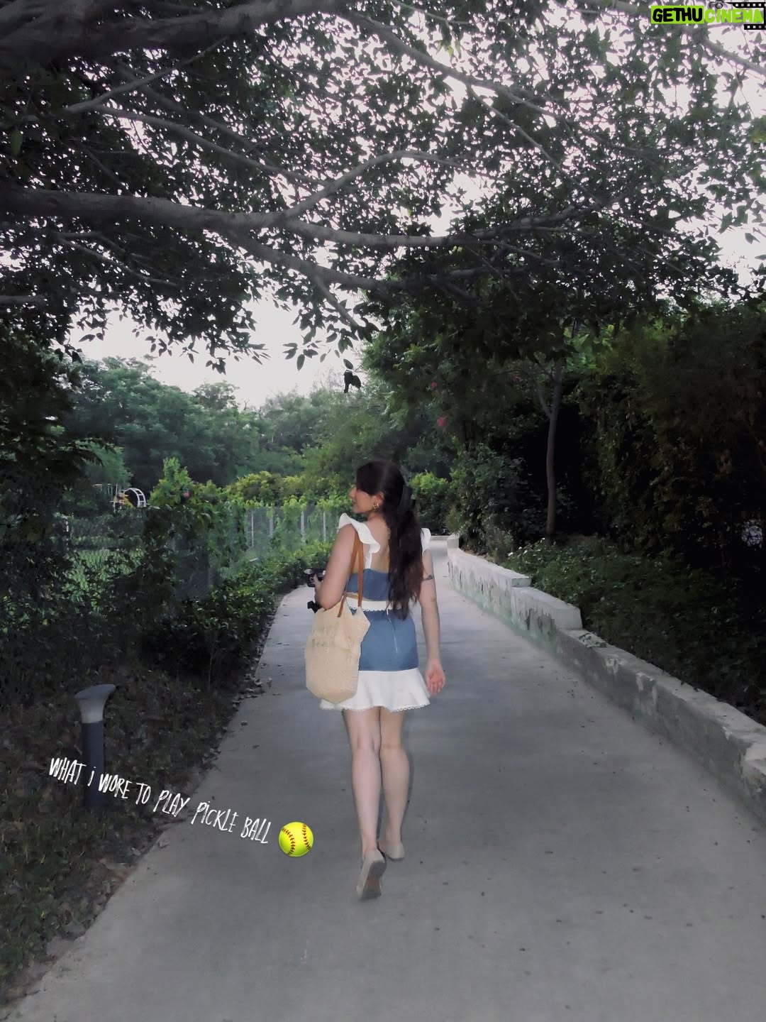 Akshita - 8.2K Likes - A quick escape from city chaos, Karma Lakelands was exactly the breather I didn’t know I needed 🌷
Spent my days doing everything and nothing, with great food and even better hospitality. Played my first game of pickleball, went boating, and even tried a swing at golf (elite behavior only).🤭
There’s so much to do here, yet it feels like time stands still in the best way. Already planning my next staycation. Thankyou for having us @karmalakelands 

 #KarmaLakelands #staycation #getaway