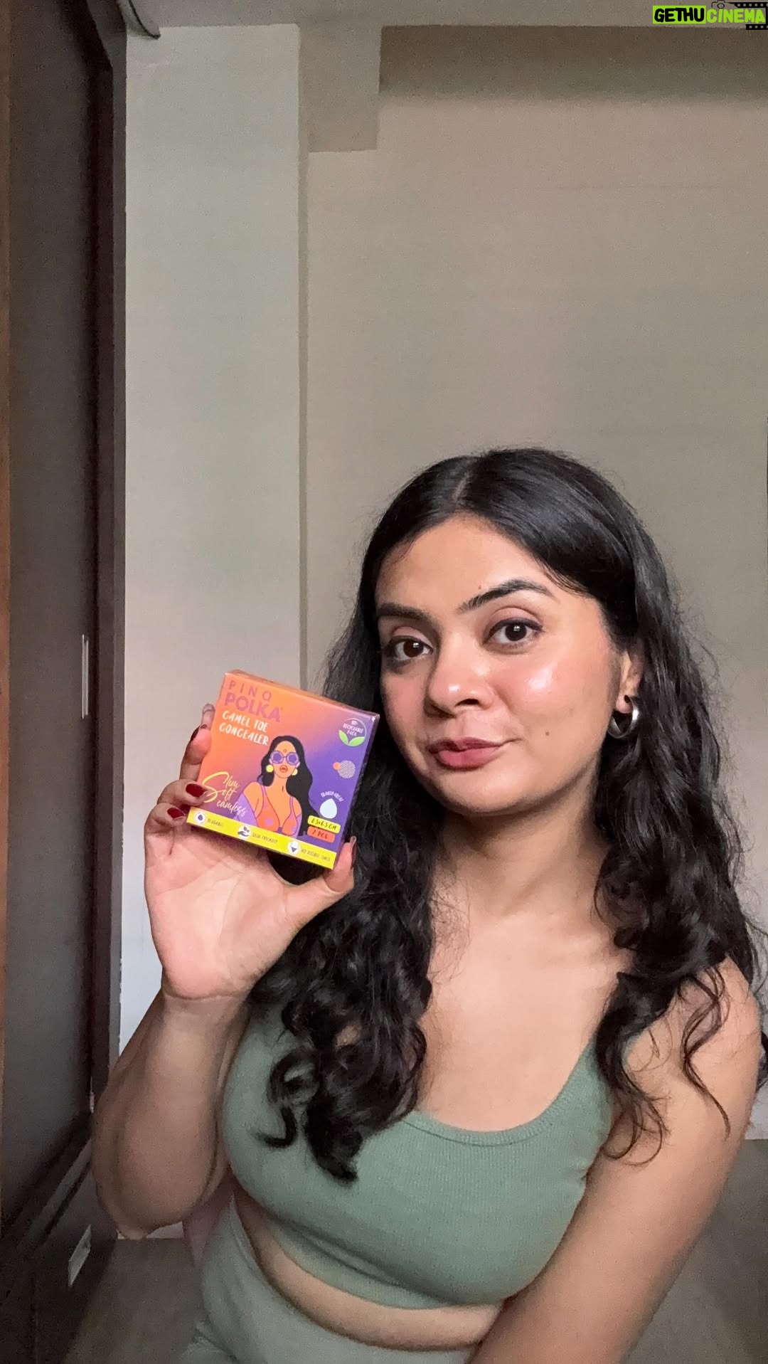 Akshita Rai Shrivastava - 3.6K Likes - Found a solution for camel toe with @pinqpolka_india ✨

#cameltoe #cameltoeconcealer