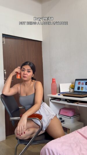 Akshita Rai Shrivastava Instagram - Day 29/30 — Let’s talk about my most complicated relationship:
💸 Money.
Either I spend it like I’m a billionaire’s daughter… or I hoard it like I’m never earning again. No in-between.
But being on this 30-day glow-up taught me:
Being broke isn’t deep, but being financially clueless? That’s the real red flag.
So I’ve started checking in with my spending habits. Investing in things that add value, not just dopamine.
Because glow-ups aren’t just about looking better — it’s about living smarter.
#MoneyGlowUp #FinancialWellness #30DayChallenge #GlowUpSeries #BetterWithMoney #ConsciousSpending #NoMoreBrokeGirlEra #SelfGrowth #SmartChoices #AkshitaGlowUp #RealTalk #YoungAndWise #FinanceButMakeItCute #MainCharacterEra