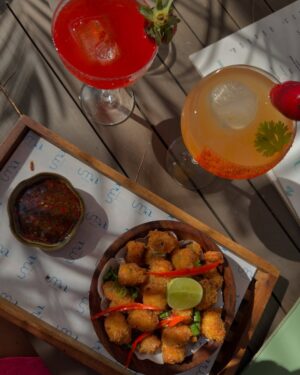 Akshita Rai Shrivastava Instagram - Take me back to @umabythesea 🌴🍹
( beach pictures,beach life, beach shack, cafes in goa, restaurants in goa, beach side cafe in goa, beach side restaurants in goa, morjim shacks)