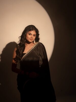 Akshitha Ashok Instagram - Mua @akshs_evara.artistry
Hairdo @mane_by_nehah
Pc @selva.sk.dop