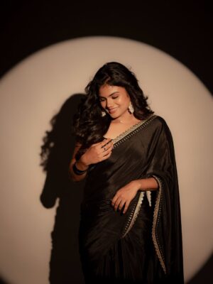 Akshitha Ashok Instagram - Mua @akshs_evara.artistry
Hairdo @mane_by_nehah
Pc @selva.sk.dop