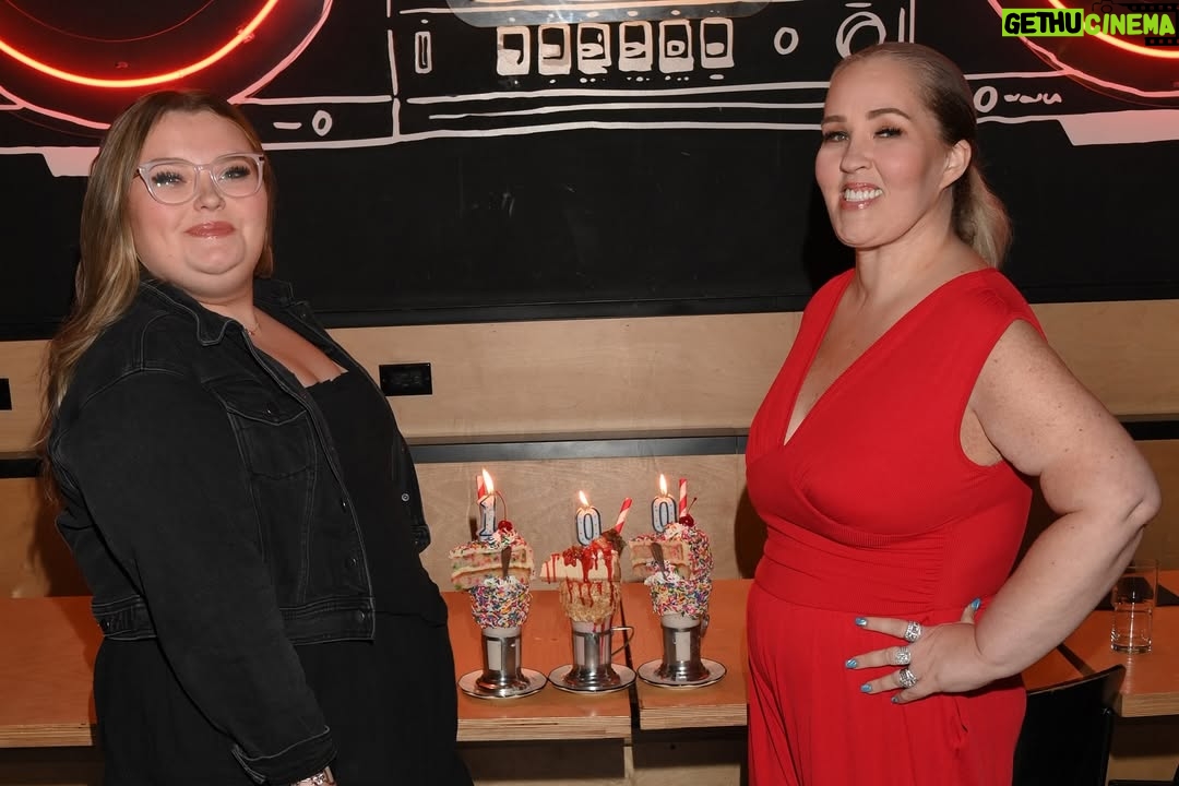 Alana Thompson - 25.5K Likes - CrazyShakes for a crazy milestone! 🍬✨ The Mama June crew stopped by to celebrate 100 episodes of “Mama June: Family Crisis” on WE TV in true Black Tap style.