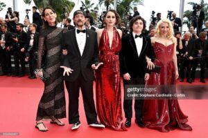 Alexandra Vino Instagram - This is one for the books! Thank you to the amazing @legeee1975 #geraldduchassoy for selecting @dogmaresurrected to play in the  #cannesclassics 💥 This was absolutely surreal and inspiring. So much love in the room and all around! Thank you @thatkevinsmith for sharing this moment with me. Your film is timeless! Your work is epic! It’s my dream come true to bring this movie back home to you. And to enjoy this moment with your beautiful family, is a moment I will cherish as long as I live. Thank you to @festivaldecannes for honoring the work!!!! This tour has been astounding!!! So much more to come for #dogma and for the fans!!!!! @iconiceventsnow releases Dogma on June 5th in US and Canada!!!! @goodfellas_cinema will bring Dogma to theaters all around the world!!! 🪽🪽🪽
💚
💚
💚