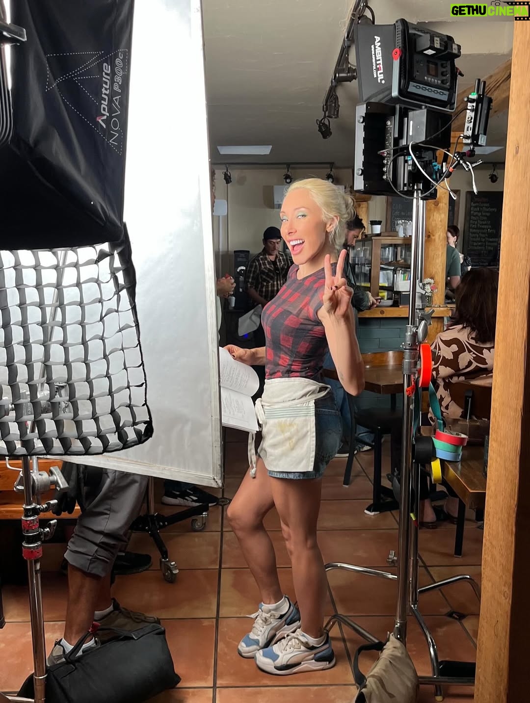 Alexandra Vino - 3.2K Likes - ✨ Behind the Scenes in New Mexico ✨

It’s been such a joy stepping into the role of #Paisley alongside the amazing @charlottekirkofficial , under the vision of wonderful director, @travismills_filmmaker. 
So much talent from everyone!

“Don’t Forget Me Tomorrow,” based on the New York Times bestselling novel by @aljacksonauthor 
Every day on set feels like stepping into the pages of a story that’s equal parts raw, romantic, and unforgettable.

Filming out here in New Mexico has been enchanting … the golden light, the sweeping landscapes, the quiet stillness.

Can’t wait for you to meet Paisley…
🎥💫 #DontForgetMeTomorrow #Paisley #BehindTheScenes #NewMexico #OnSetMagic @dftmovie @primalempire.studios 🎥🪄🌵🏜️🐫