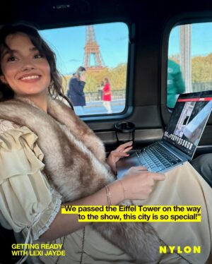 Alexis Jayde Burnett Instagram - @lexijayde just crossed Fashion Week off her bucket list with her first-ever @chloe day — and of course, NYLON had to get a peek. 

She soundtracked her morning with @sabrinacarpenter, got the princess treatment from her glam team, and shared her go-to room service order all before hitting the front row and catching the Eiffel Tower in its sparkling glory for a celebratory dinner. Get a look into her dream day at the link in bio. 

Photos: @lexijayde/@pauldellozphotography