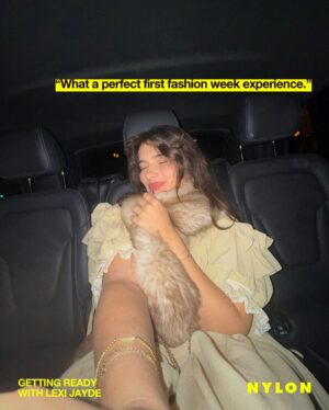 Alexis Jayde Burnett Instagram - @lexijayde just crossed Fashion Week off her bucket list with her first-ever @chloe day — and of course, NYLON had to get a peek. 

She soundtracked her morning with @sabrinacarpenter, got the princess treatment from her glam team, and shared her go-to room service order all before hitting the front row and catching the Eiffel Tower in its sparkling glory for a celebratory dinner. Get a look into her dream day at the link in bio. 

Photos: @lexijayde/@pauldellozphotography