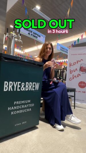 Alice Dixson Instagram - W🤩w wow wow 🙏🏻🙏🏻🙏🏻 our first family POPUP endeavor SOLD out in 3 hours!!! 🥰🤗🥰
Even Aura came out to sell 😊

YES!!!!!
We are now accepting invitations for specialty market selling and promotion for our kombucha.
Just DM us here your inquiries & we’d be happy to participate @bryeandbrew 

For orders, check out our page on my bio.

Special shout out to our neighbors and our 1st customers that supported our booth.

Next one is November 11.  Deets to follow 😊😊😊 See you there