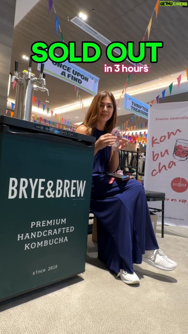 Alice Dixson - 3.1K Likes - W🤩w wow wow 🙏🏻🙏🏻🙏🏻 our first family POPUP endeavor SOLD out in 3 hours!!! 🥰🤗🥰
Even Aura came out to sell 😊

YES!!!!!
We are now accepting invitations for specialty market selling and promotion for our kombucha.
Just DM us here your inquiries & we’d be happy to participate @bryeandbrew 

For orders, check out our page on my bio.

Special shout out to our neighbors and our 1st customers that supported our booth.

Next one is November 11.  Deets to follow 😊😊😊 See you there