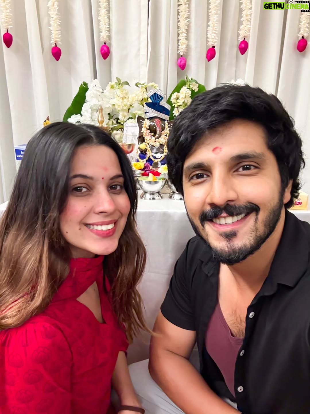 Alice Kaushik - 85.9K Likes - When God's beautiful creation @alicekaushikofficial decided to create her own Ganpati Bappa. God's child for a reason!! ❤️🥹🧿

How talented are you at this for a 1st timer! Love love loved it Poodle. Very proud of you meri Alu 😘😘😘

#ganpatibappamorya #kdice #picoftheday