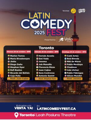 Alison Mandel Instagram - Primer día en Toronto 🍁 
Conociendo a los comediantes y recorriendo la hermosa ciudad.
Quedan unas poquitas entradas para el Domingo 💝 por si anda por estos lados…