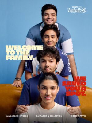 Alizeh Agnihotri Instagram - WELCOME TO THE FANTASTIC FAMILY.
We saved you a spot 💥
The Being Human collection featuring Marvel’s Fantastic Four has officially landed—
Now available at all Being Human stores.
#MarvelxBeingHuman #FantasticFour #NowInStores #livefantastic