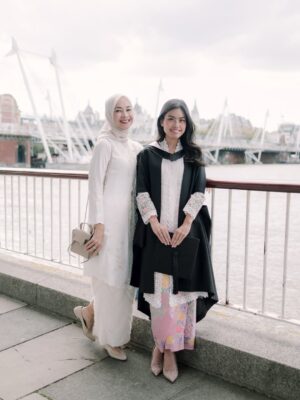 Alya Rohali Instagram - As I preached on your siraman day 
“ Keep shining Adjani , teruslah berkarya dan berkembang dengan izin dan ridho dari suami kamu “ 
You can be a wife , a mother and still pursue your dreams even the silliest ones . 
Tugas mama dan ayah sdh selesai although we will be always here everytime you need us.

Our kebaya encim  by @zaali.official