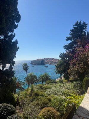 Amanda Lamb Instagram - Right that’s Dubrovnik ticked off.., absolutely mental in there.. never seen so many people in one place. Started the day with a swim in a secret spot behind the city walls and a coffee followed by more swimming and a beach front lunch.. Old Town was just insane… day at sea tomorrow then home for a whole month before I’m off again 😂